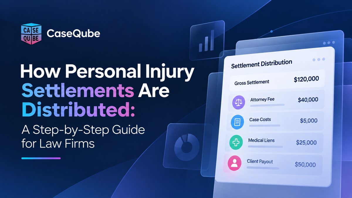 Guide to how personal injury settlements are distributed by law firms