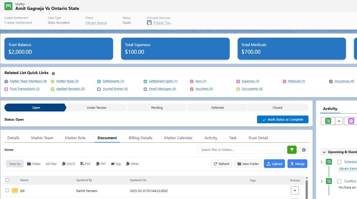One unified platform for legal operations